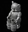 Panda. Toothpick holder