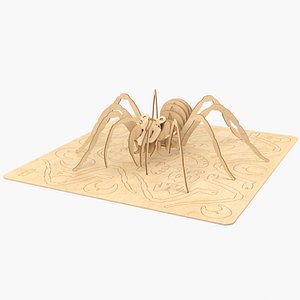 3D Spider Laser Cut
