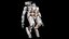 Esoscheletro Mech da Combattimento Fantascientifico con 4 Skin Pacchetto PBR