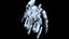 Esoscheletro Mech da Combattimento Fantascientifico con 4 Skin Pacchetto PBR