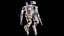 Esoscheletro Mech da Combattimento Fantascientifico con 4 Skin Pacchetto PBR