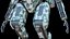 Esoscheletro Mech da Combattimento Fantascientifico con 4 Skin Pacchetto PBR