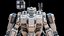 Esoscheletro Mech da Combattimento Fantascientifico con 4 Skin Pacchetto PBR