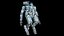 Esoscheletro Mech da Combattimento Fantascientifico con 4 Skin Pacchetto PBR