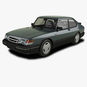 SAAB 900 Turbo 3D model