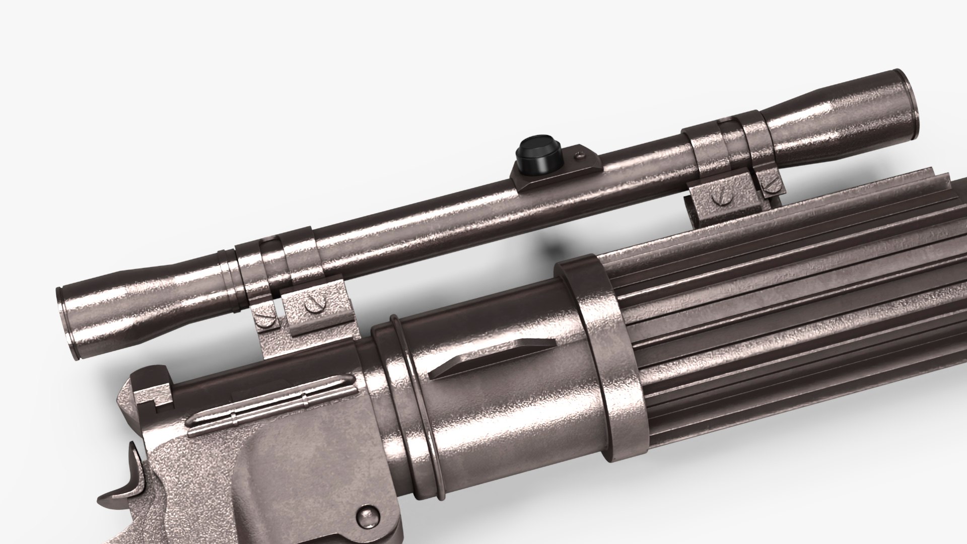 3D Model Star Wars EE-3 Boba Fett Carbine Rifle - TurboSquid 2261394