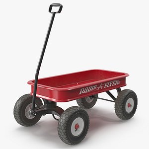 Childs Classic Steel Pull Wagon