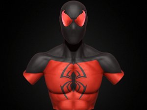 scarlet spider 3D model