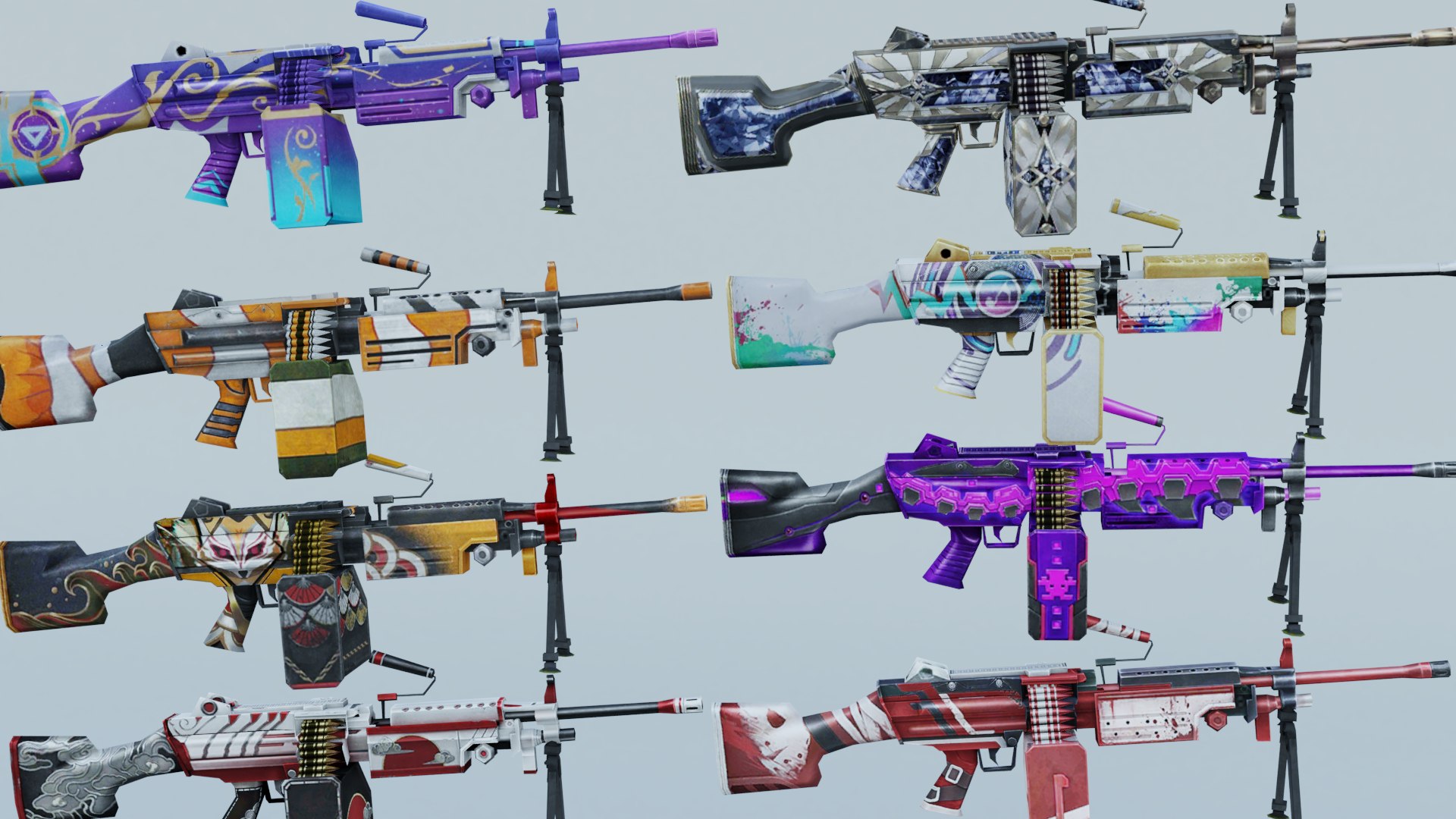 M249 Rifle Game Weapon 8x model https://p.turbosquid.com/ts-thumb/hH/l9iEwm/JU/02/png/1641842723/1920x1080/fit_q87/564bea0c0ef86c3afef148f1d376db250ab99a7e/02.jpg