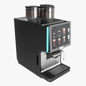 Commercial automatic coffee machine 3D model