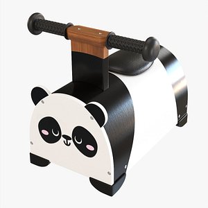 3D Panda baby ride-on