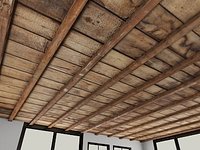 Wood Ceiling 1 - Old Wooden Ceiling - 3DS MAX 2010 - Mental Ray Material