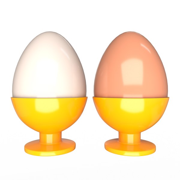 Egg with Cup 3D model