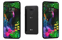 LG G8 ThinQ Black Low Poly