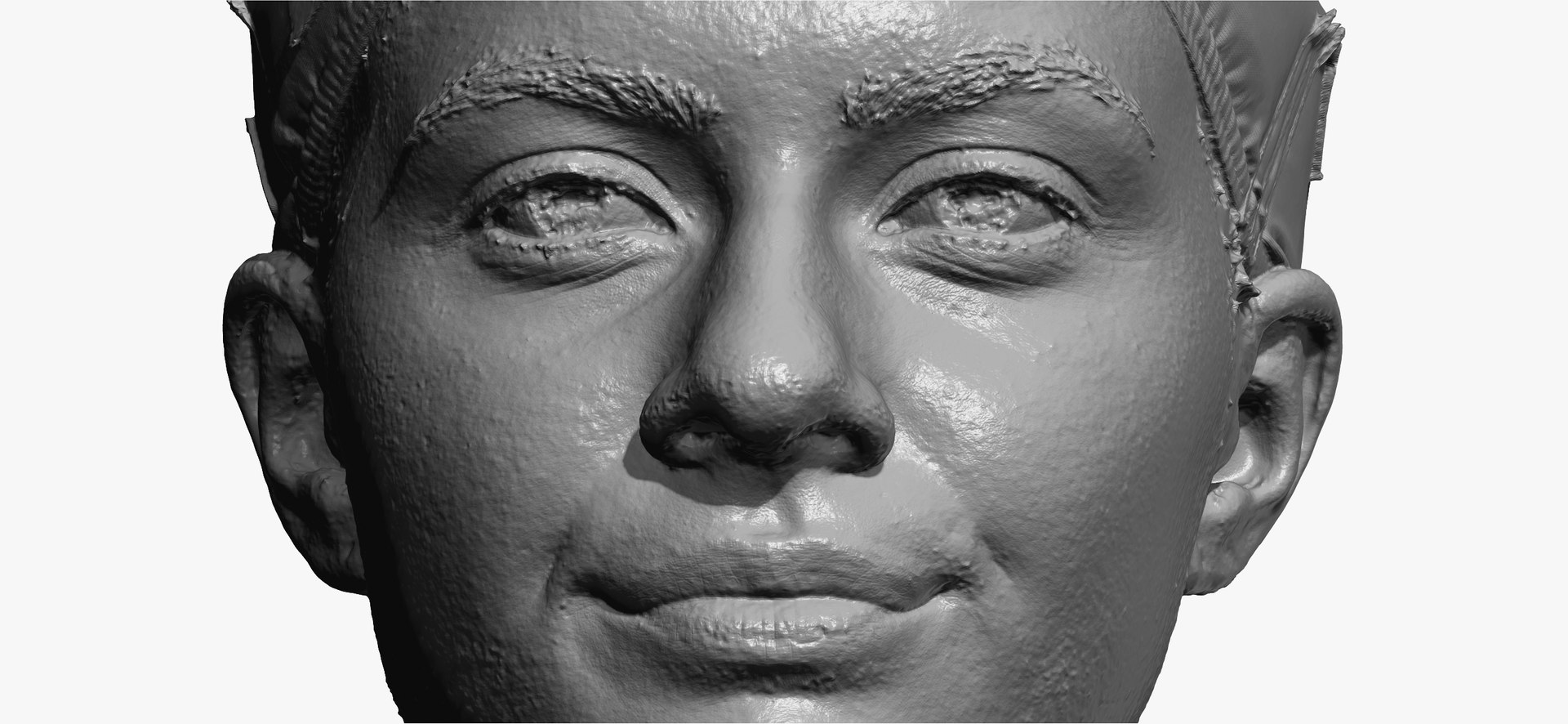 Penelope Human Head Dimpler AU14 RAW Scan 3D Model - TurboSquid 1762328