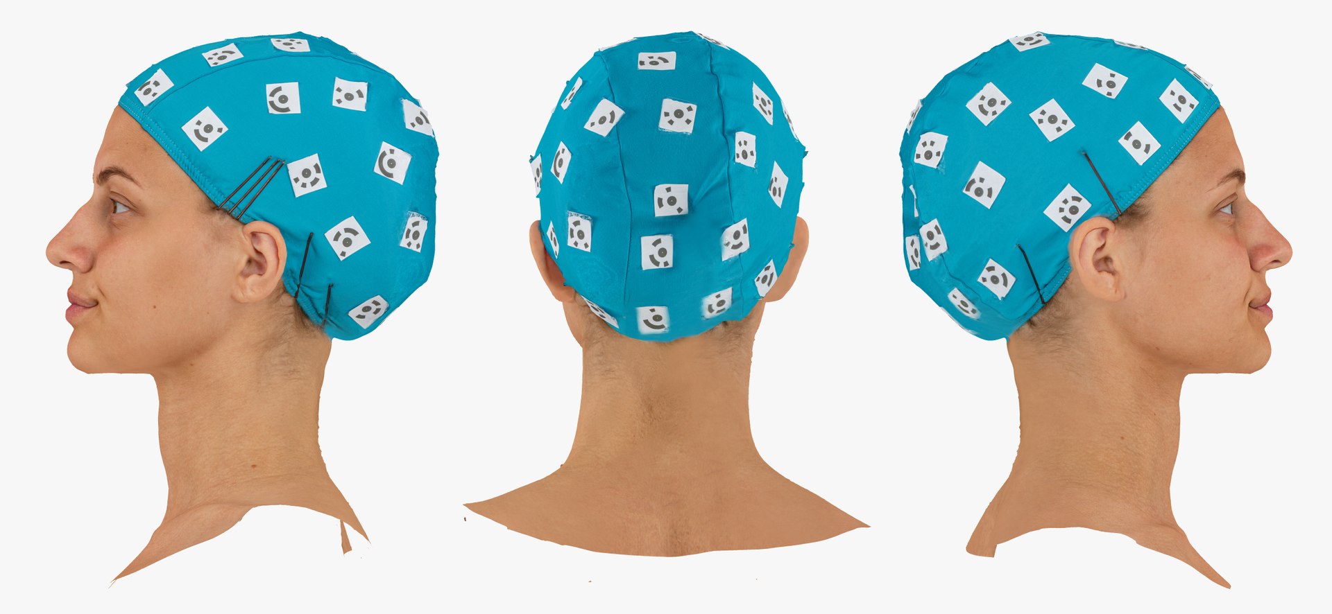 Penelope Human Head Dimpler AU14 RAW Scan 3D Model - TurboSquid 1762328