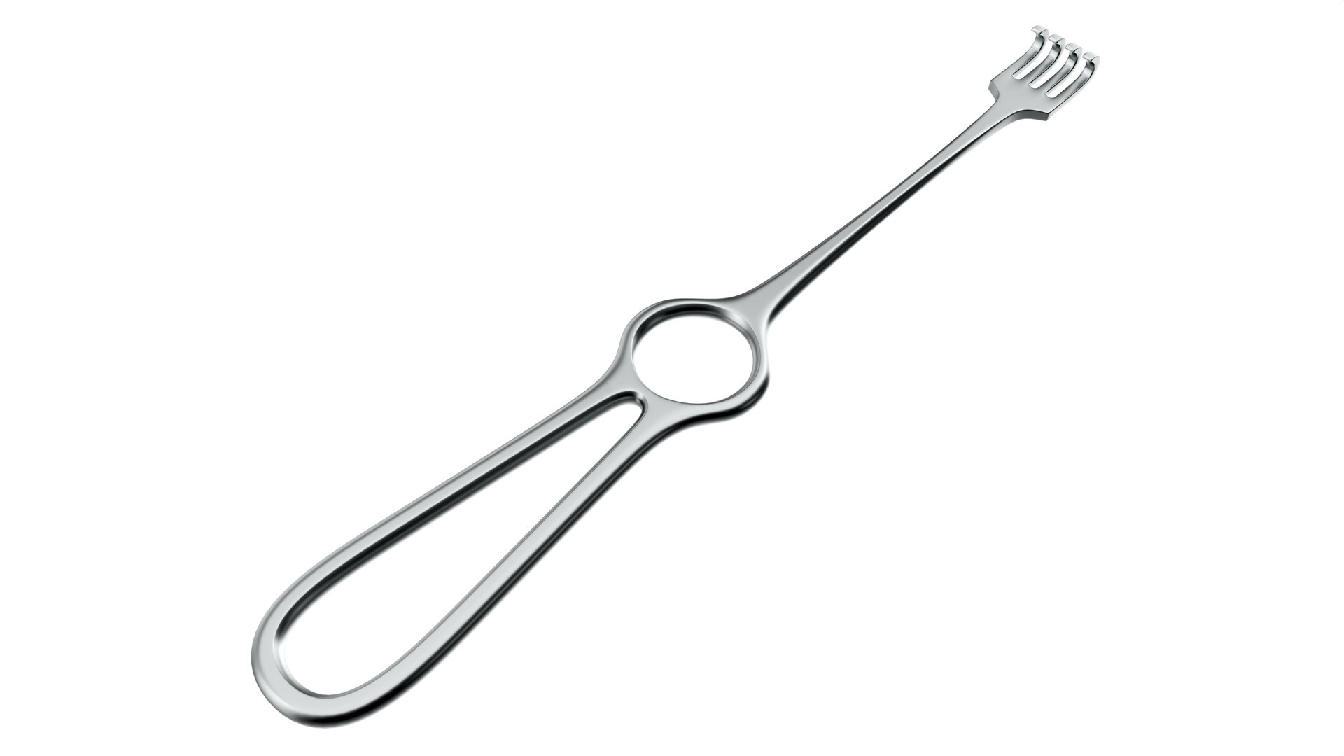 3d Operating Volkman Retractor Surgical Instrument Model - Turbosquid 