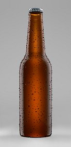 3D model beer bottle