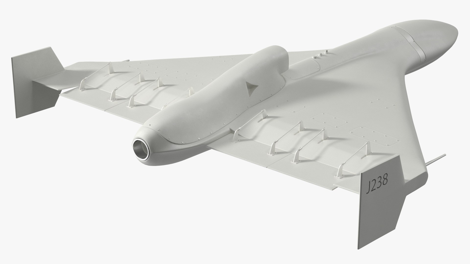 Kamikaze Drone Shahed 238 White 3D model https://p.turbosquid.com/ts-thumb/hI/9D75WV/5c/kamikazedroneshahed238whitevray3dmodel013/jpg/1716435733/1920x1080/fit_q87/d83800eea58fa804852d143b3abf7217870c189a/kamikazedroneshahed238whitevray3dmodel013.jpg