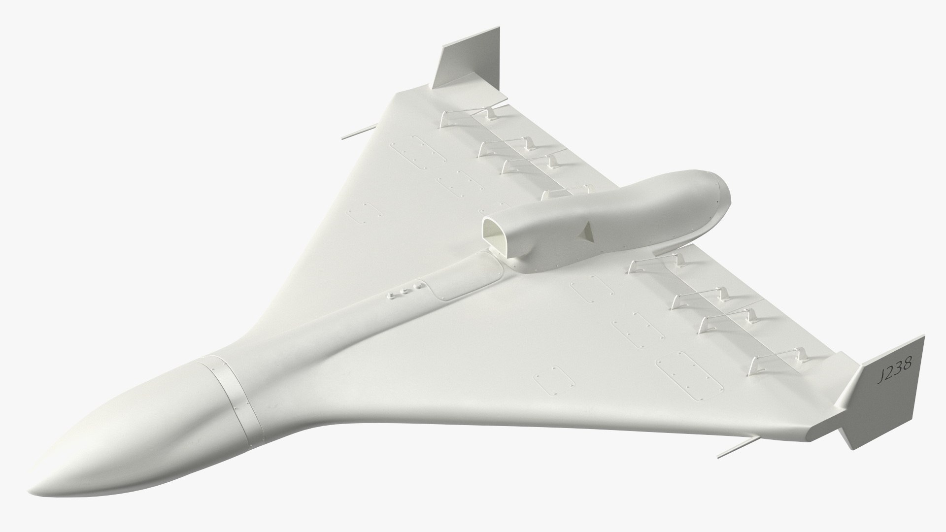 UAV Drones Collection 2 3D model preview