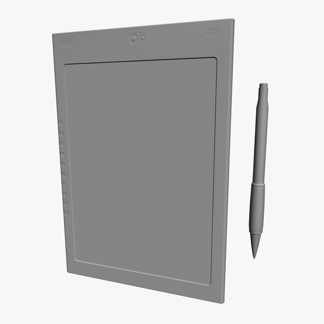 clipboard tablet 3d model