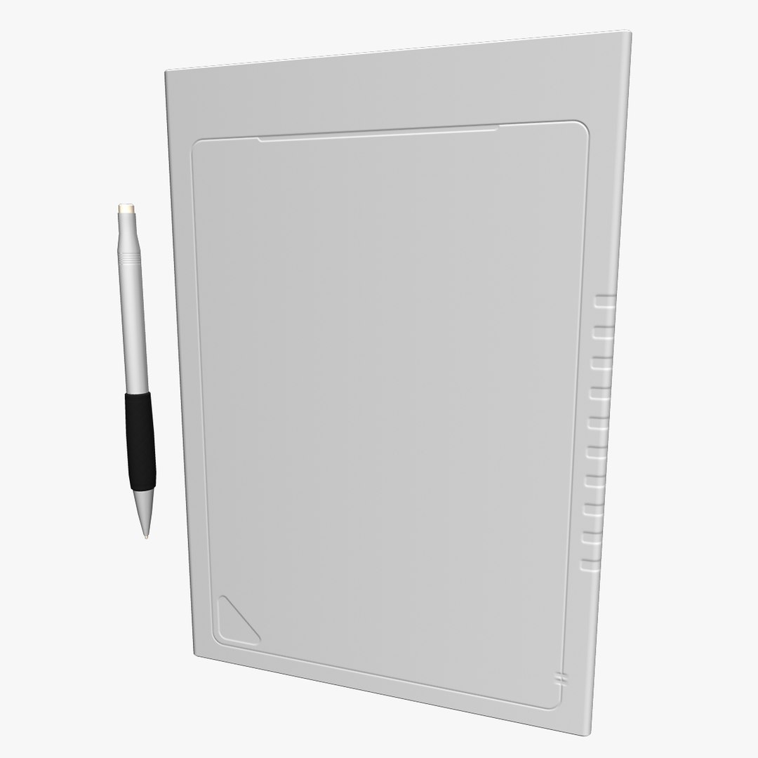 clipboard tablet 3d model