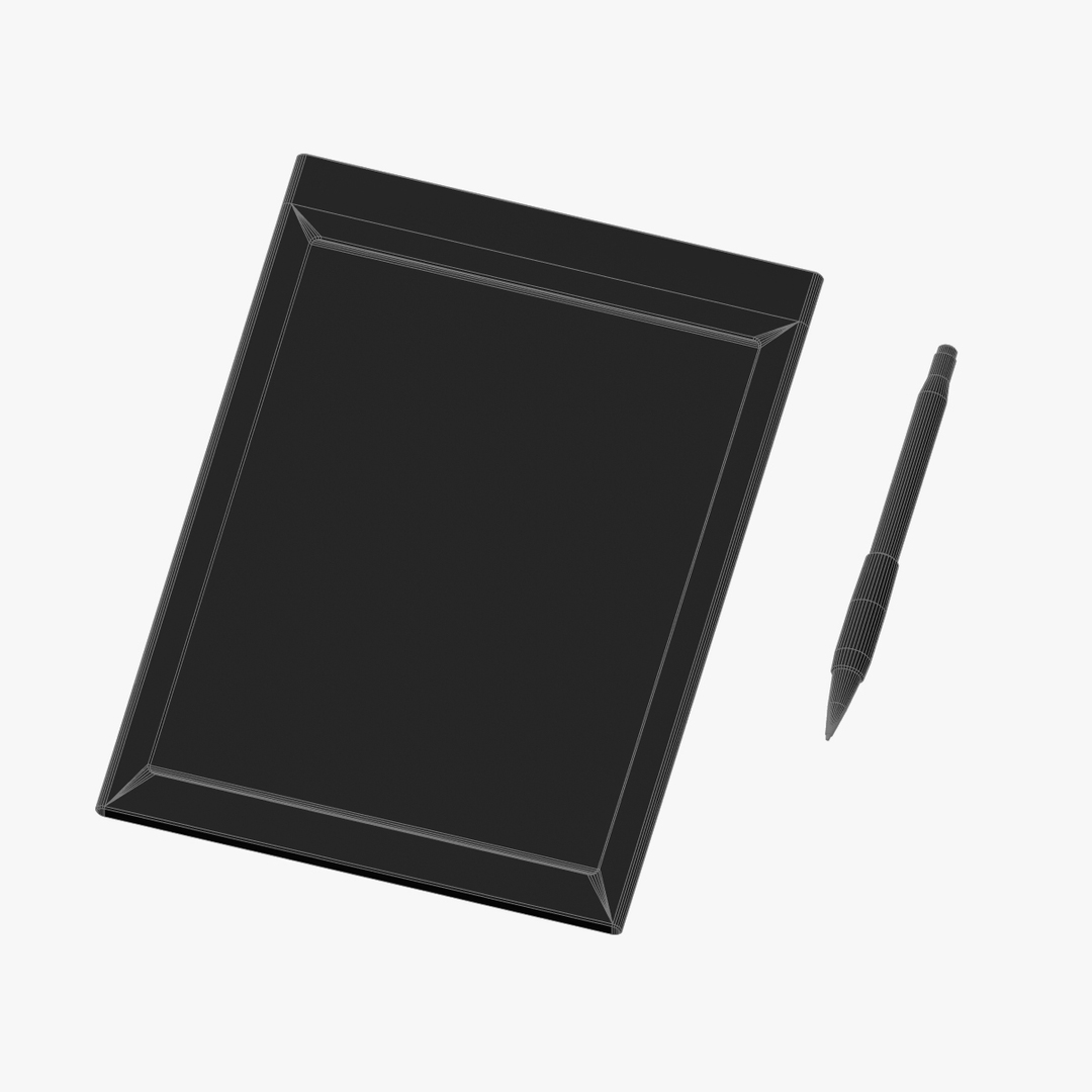 clipboard tablet 3d model