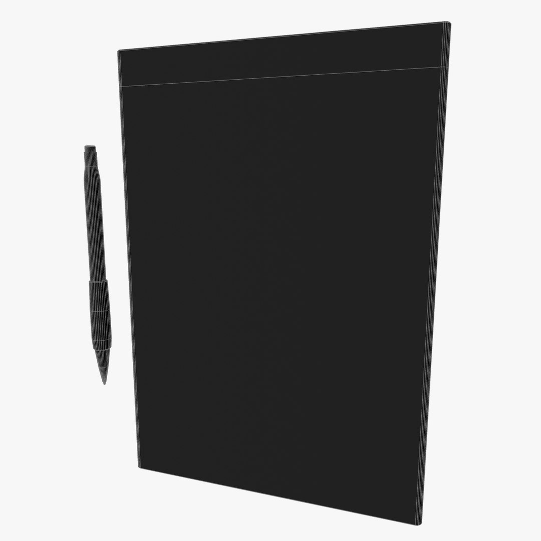 clipboard tablet 3d model