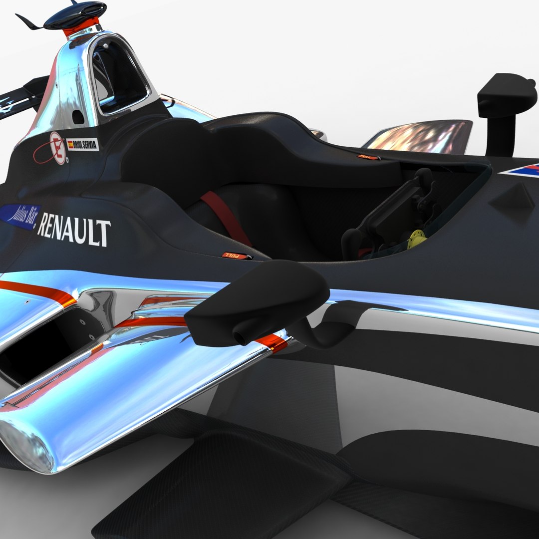 dragon racing formula e 3d max