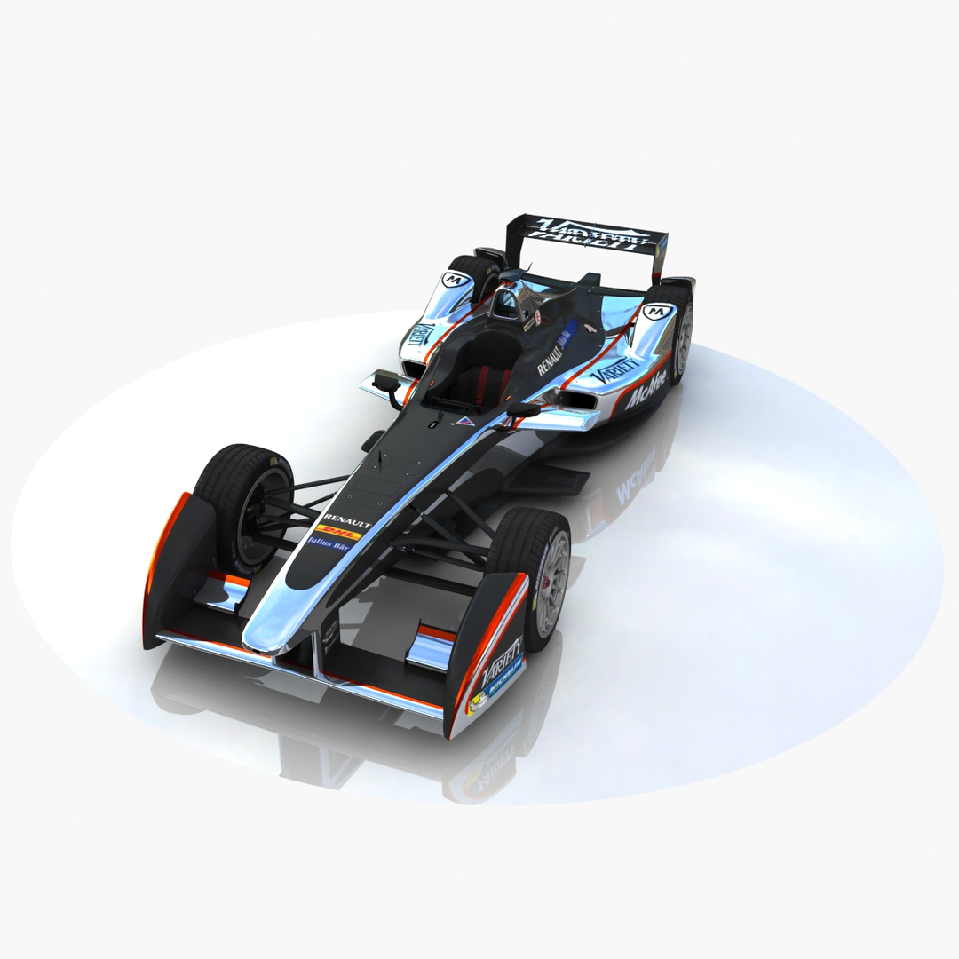 dragon racing formula e 3d max