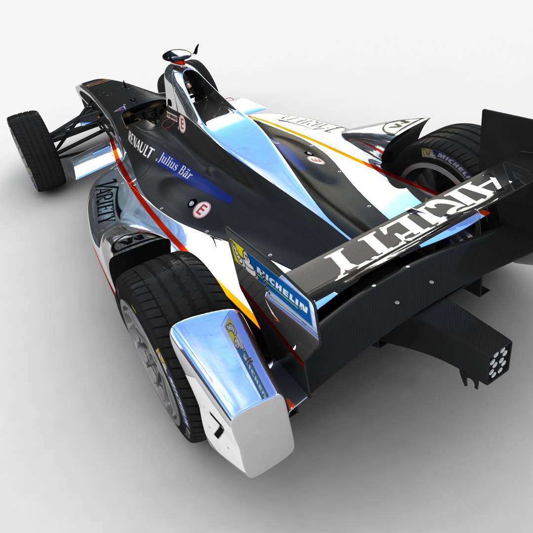 dragon racing formula e 3d max