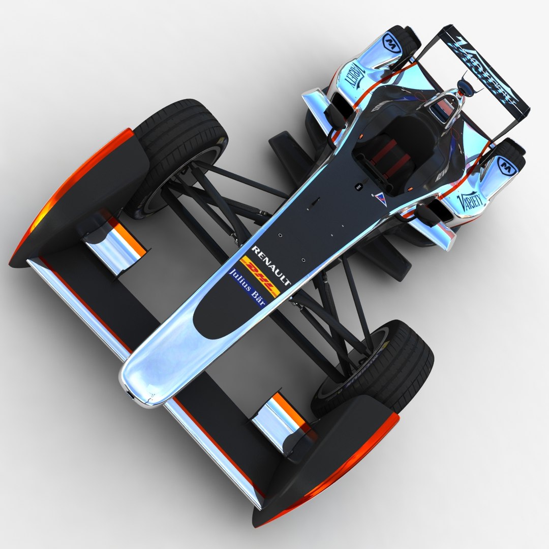 dragon racing formula e 3d max