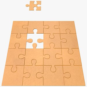 jigsaw puzzle 3d model