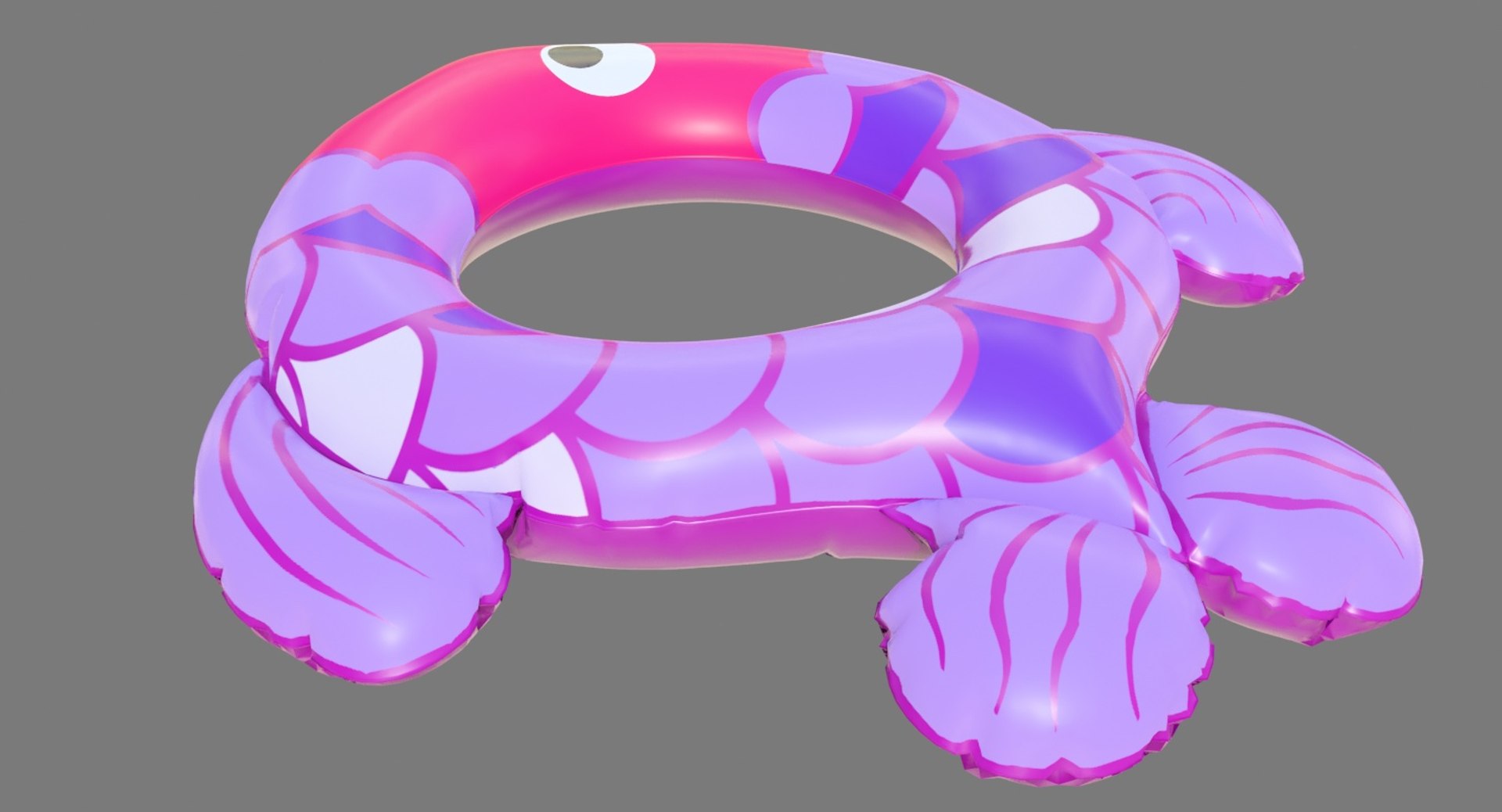 Realistic Float Ring Fish 3D Model - TurboSquid 1352018