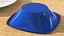 Solo Squared Plastic Bowl Blue