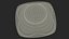 Solo Squared Plastic Bowl Blue