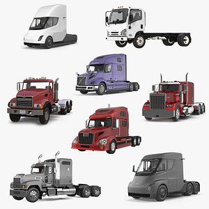 3D trucks 2 model