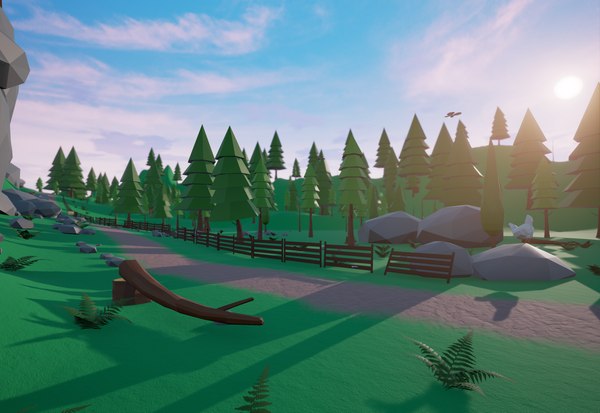 modelo-3d-paquete-de-bosque-low-poly-turbosquid-1101915