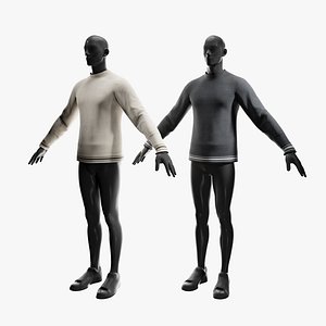 Mens Jumper 3D