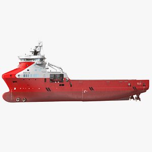 REM EIR Offshore Supply Vessel 3D model