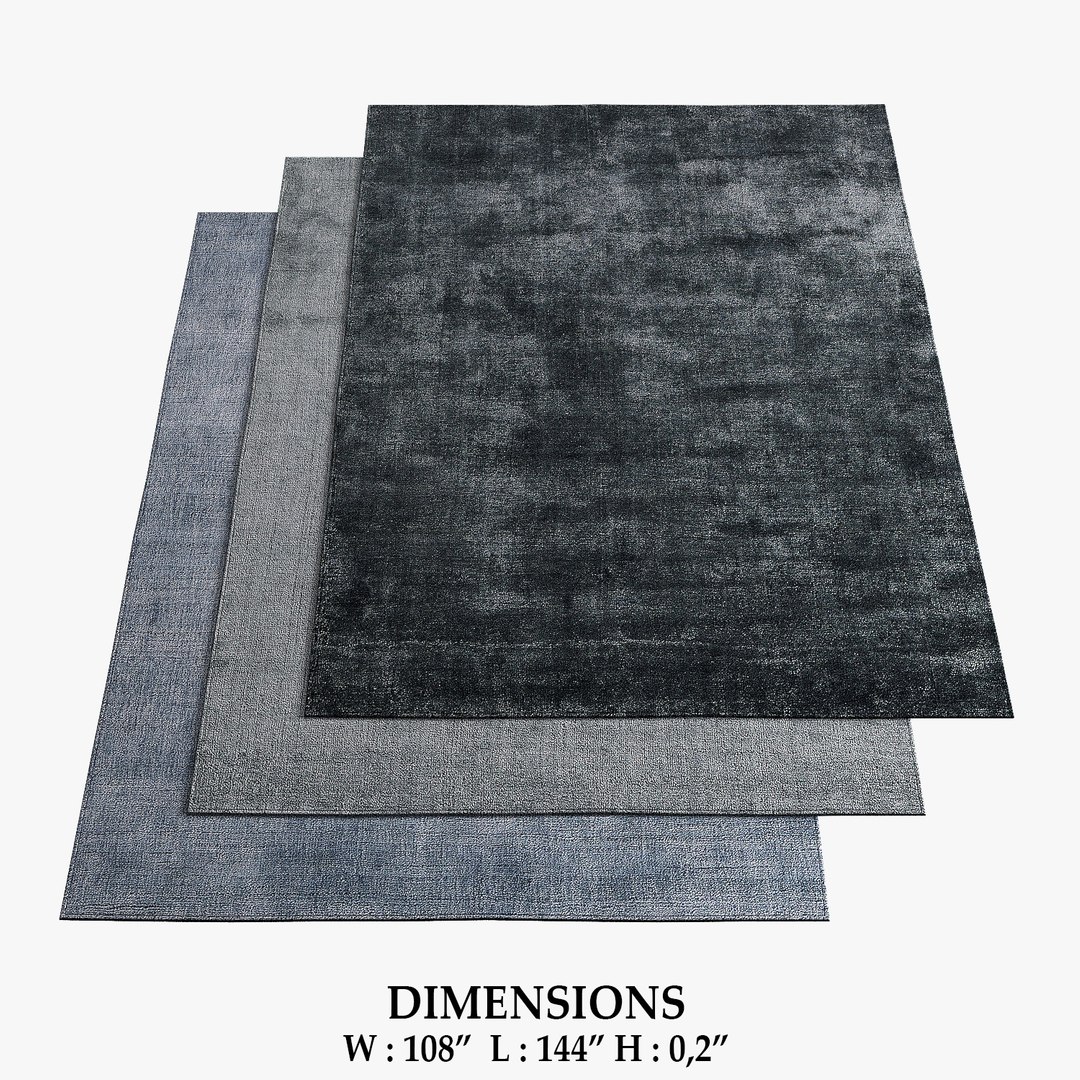 Rugs 72 3D Model - TurboSquid 1366005