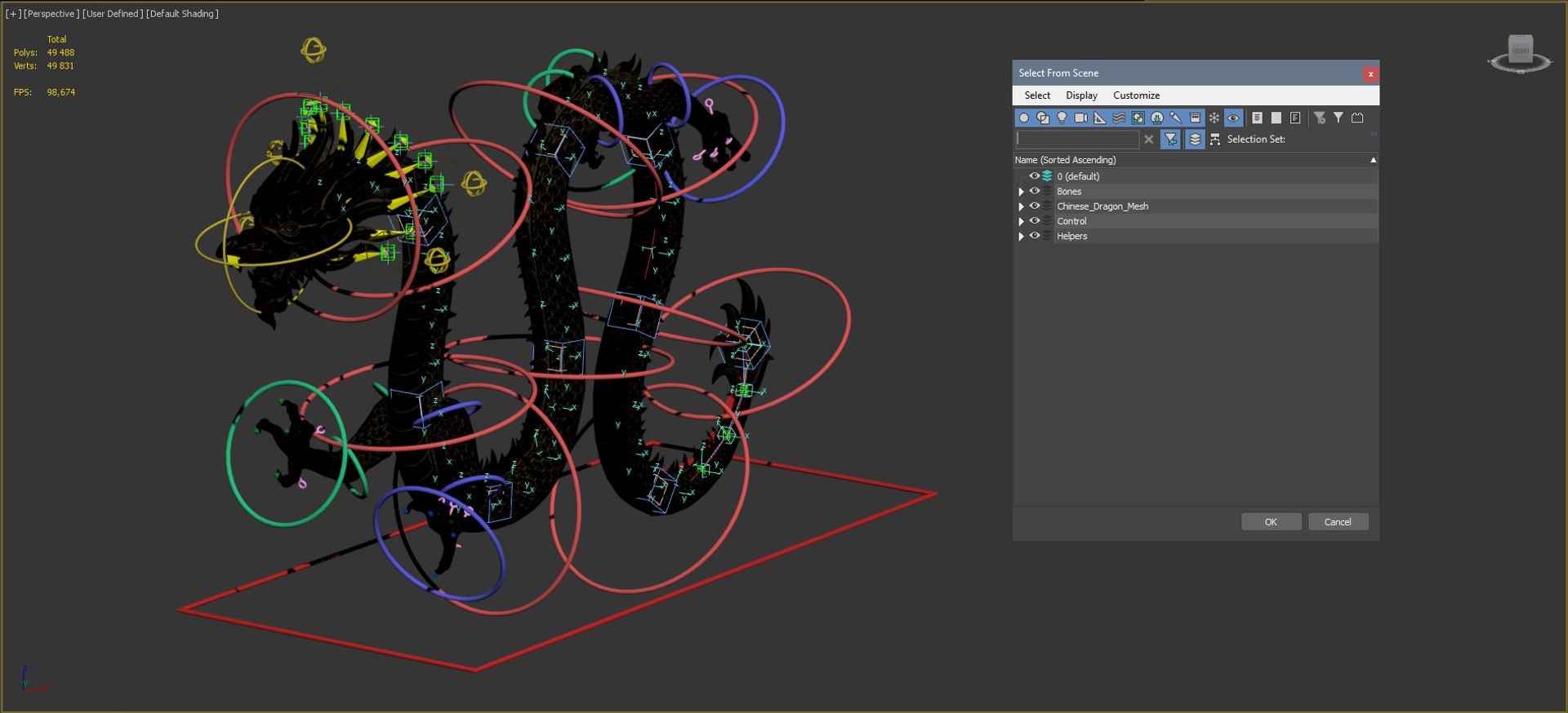 Chinese Dragon Rig V2 3D Model - TurboSquid 1244856