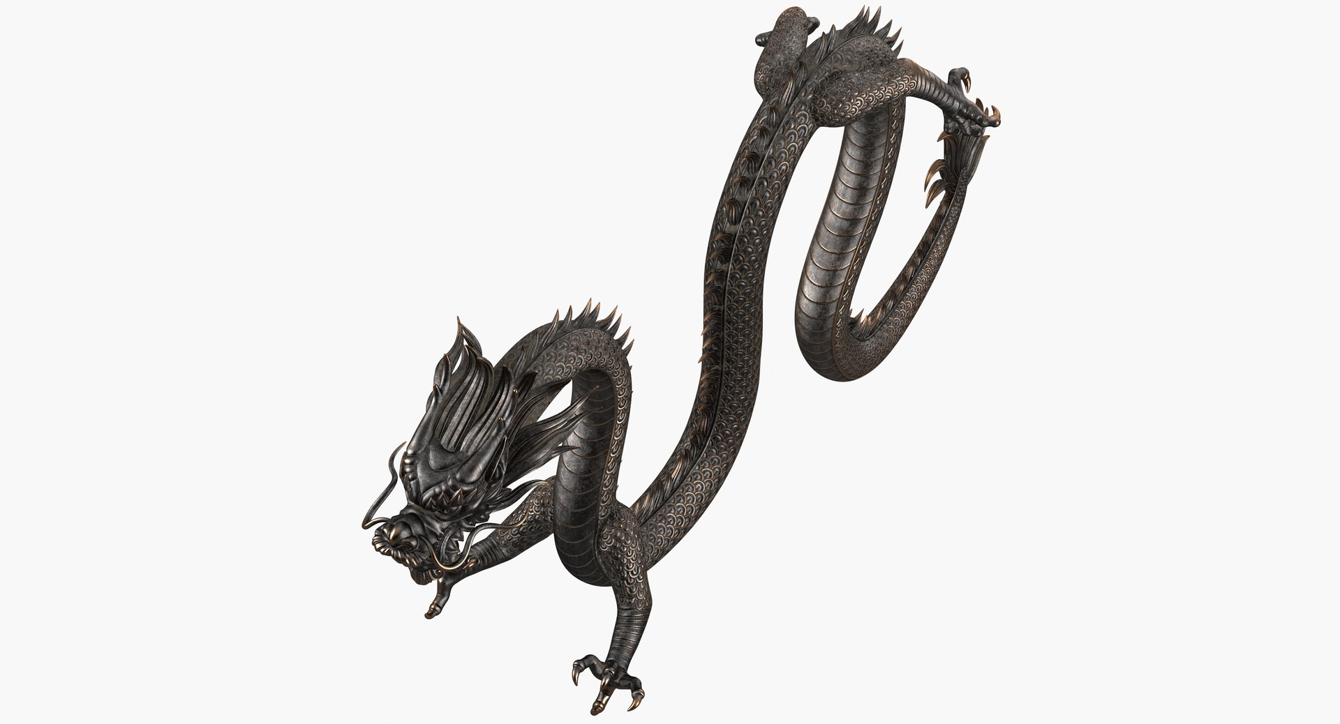 Chinese Dragon Rig V2 3D Model - TurboSquid 1244856
