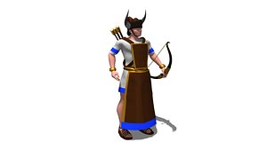 3D Sardinian Archer