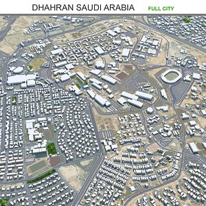 3D model Dhahran Saudi Arabia