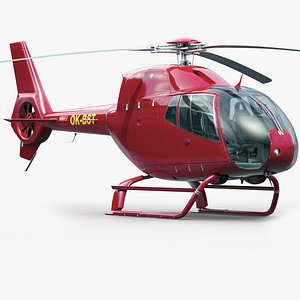 3d model eurocopter 120 copter