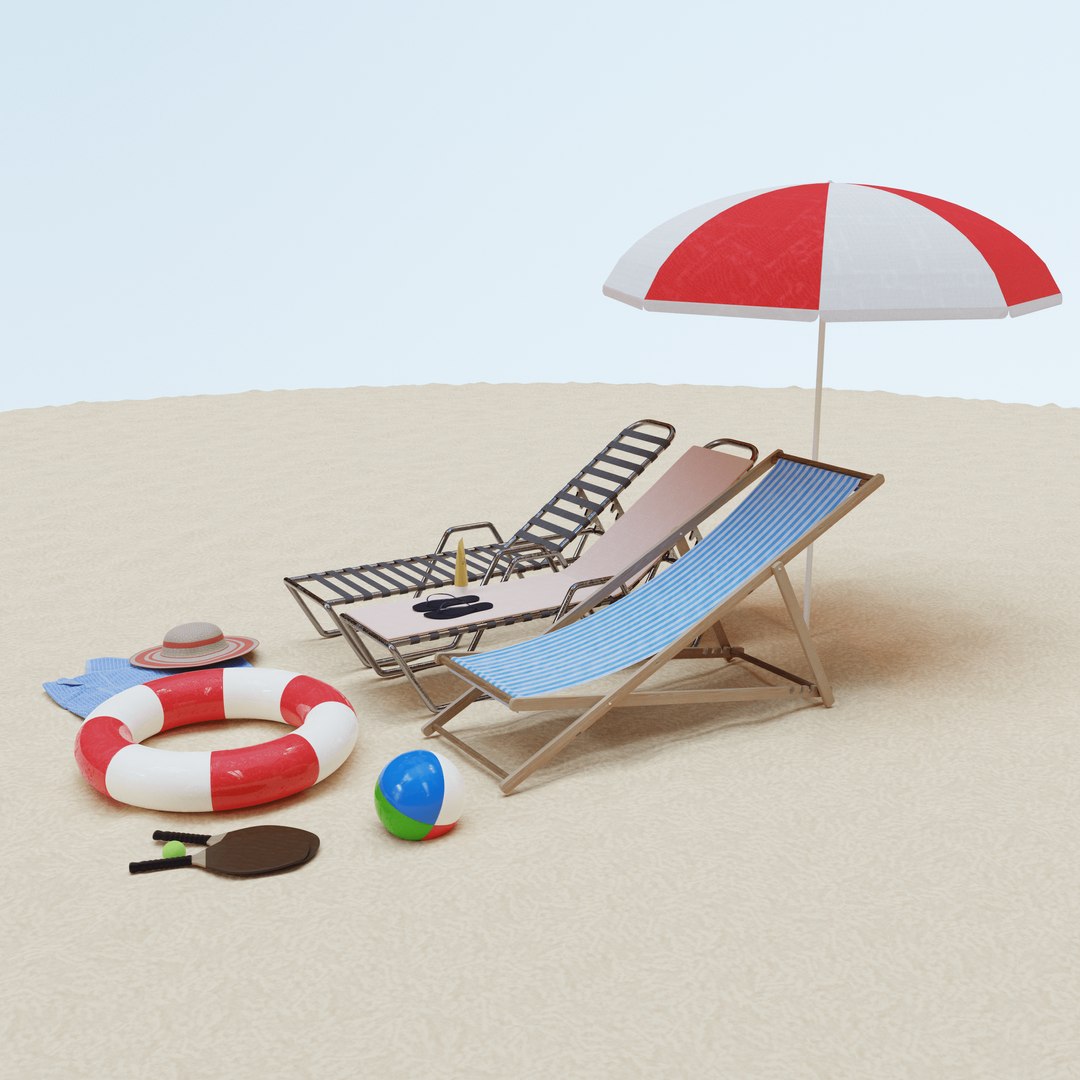 Beach Collection - Flip-Flops Deck Chair Rackets Life Buoy Towel 3D model https://p.turbosquid.com/ts-thumb/hJ/0DbjEP/av/beachcollectioncolab_0004min/png/1623606555/1920x1080/fit_q87/c5a096828c7e202d01d62c0214336e41098b6ca1/beachcollectioncolab_0004min.jpg