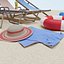 Beach Collection - Flip-Flops Deck Chair Rackets Life Buoy Towel