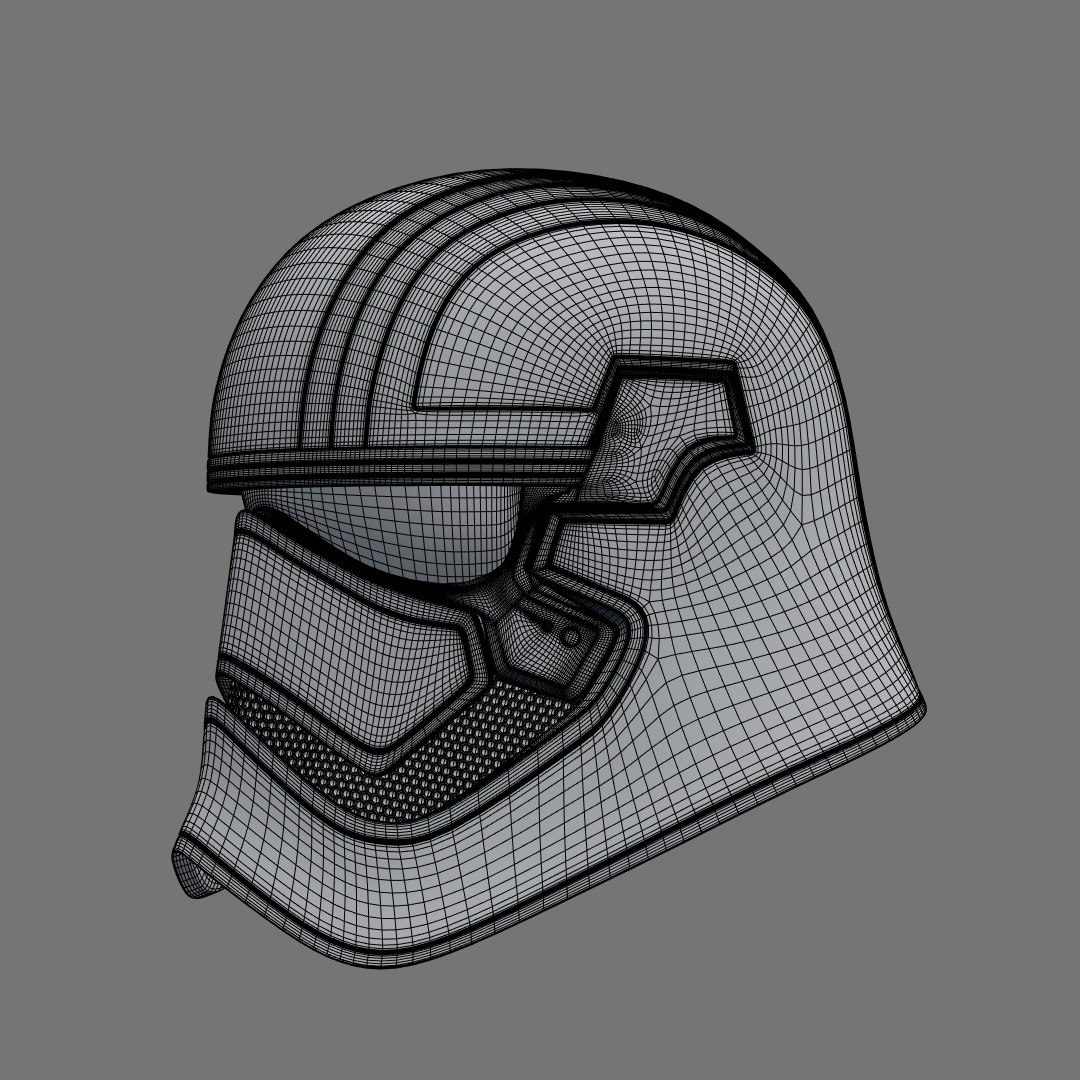 Captain Phasma 3D Model - TurboSquid 1233078