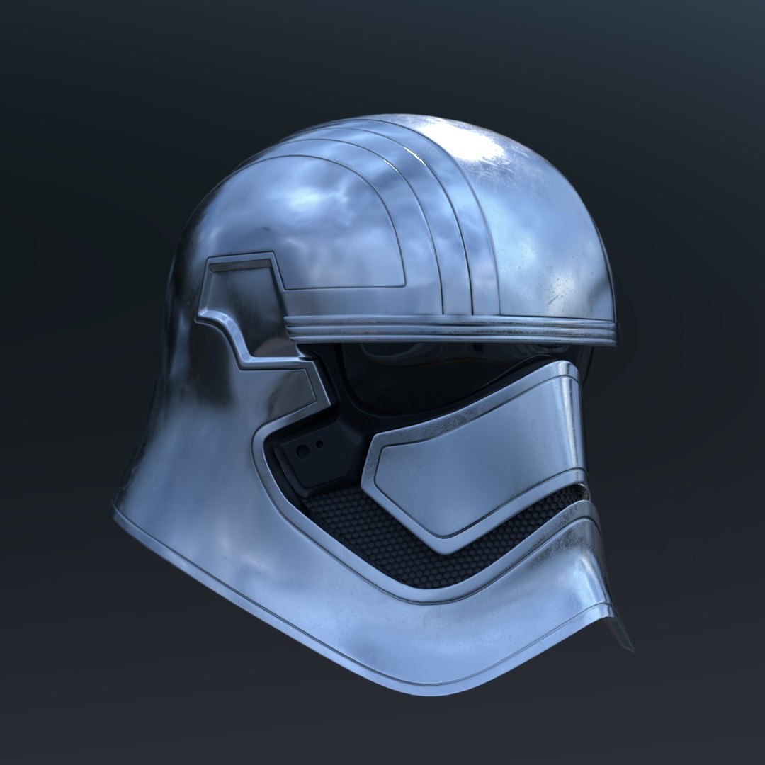 Captain Phasma 3D Model - TurboSquid 1233078